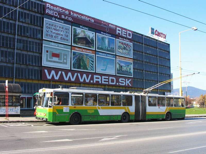 Trolejbus Škoda 15Tr ev. č. 210
