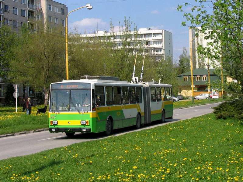 Trolejbus Škoda 15TrM ev. č. 237