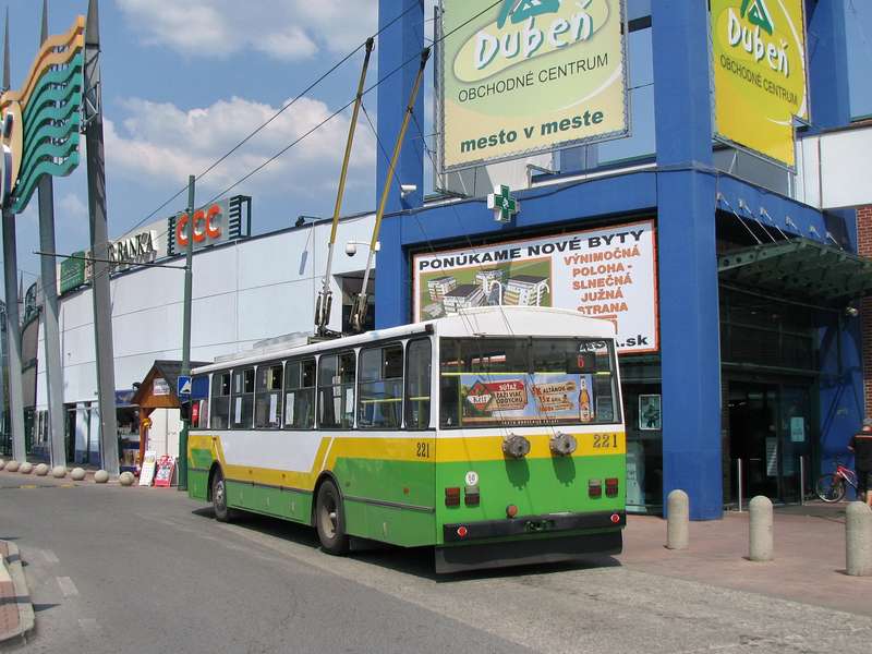 Obratisko trolejbusov Carrefour