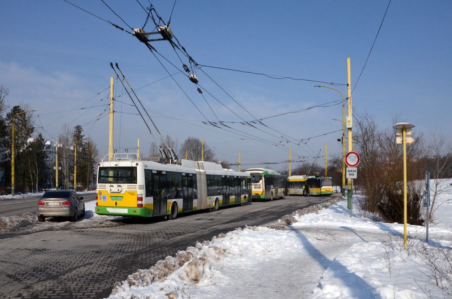 Obratisko trolejbusov Jaseňová 