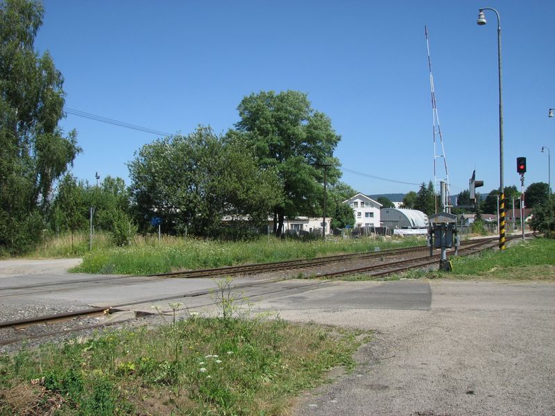 Železničné priecestie v Bytčici