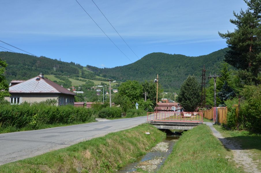 Mostík cez potok Brodnianka
