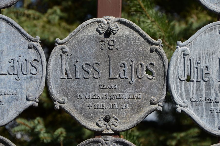 Kiss Lajos, desiatnik