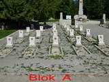 Военное кладбище – Блок A