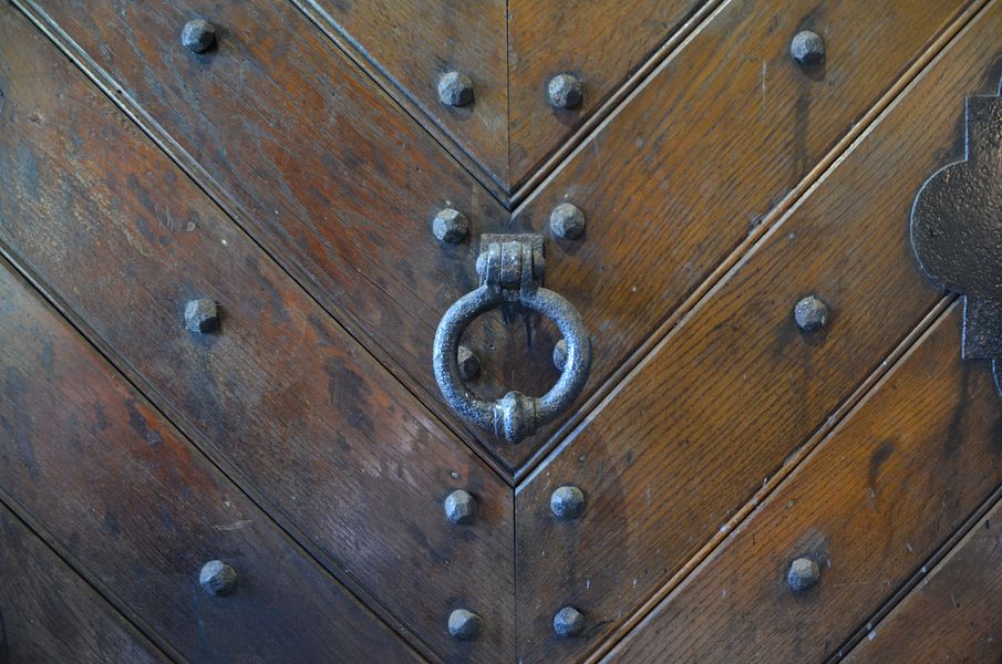 Pôvodné dvere do kaplnky
