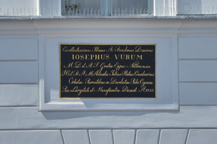 Pamätná tabuľa Jozefa Vuruma