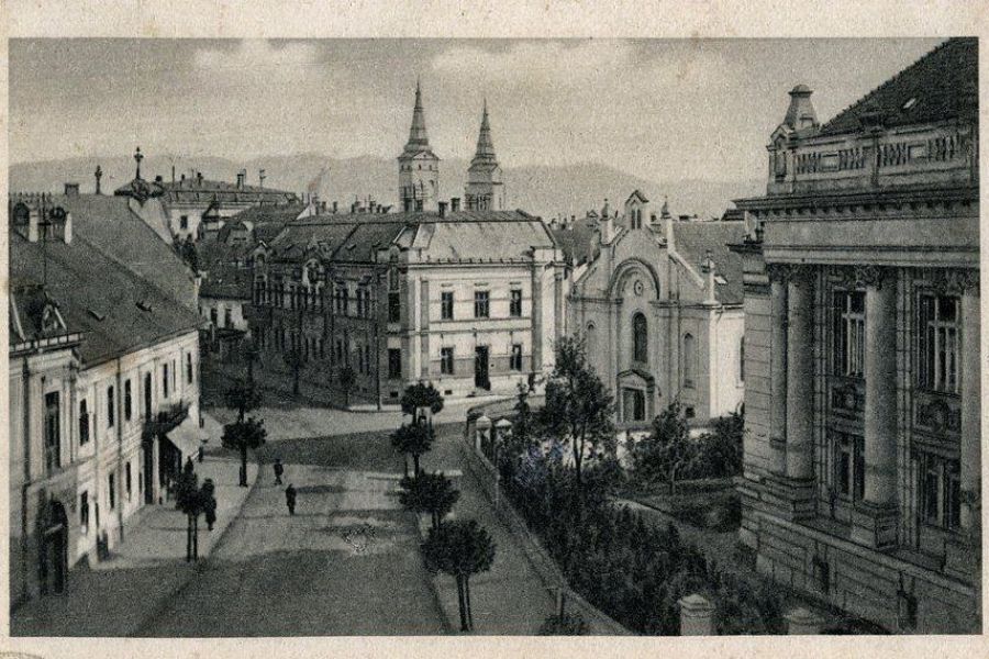 Hurbanova ulica v r. 1915