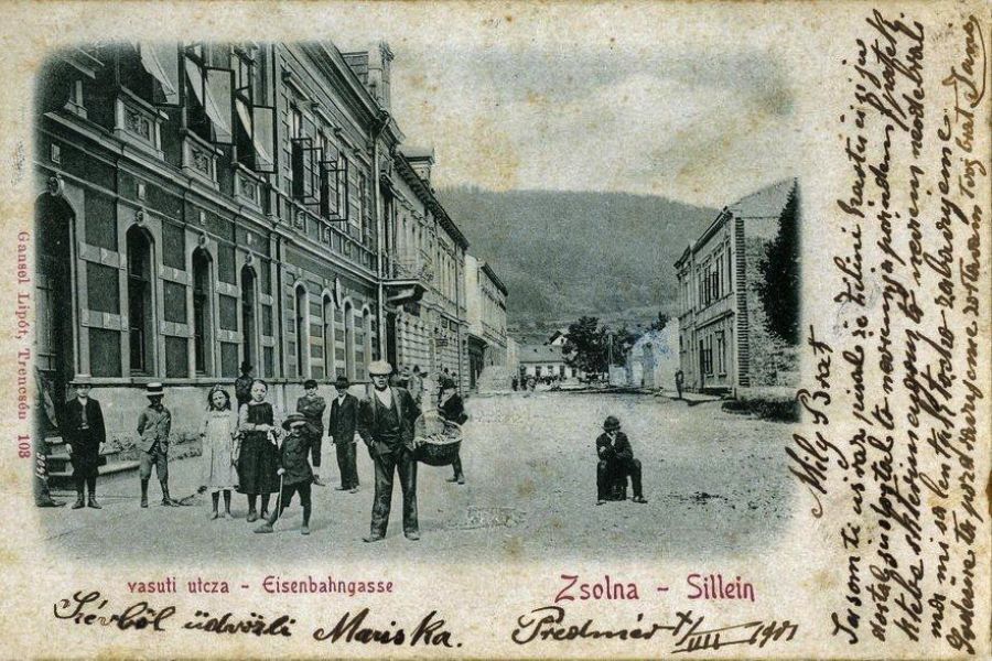 Národná ulica v roku 1901