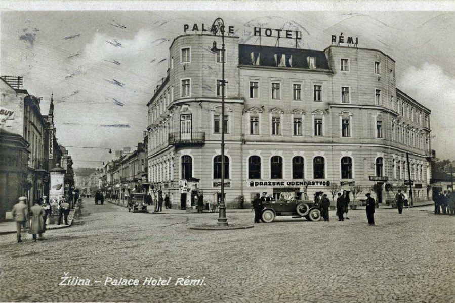 Palace hotel Rémi v roku 1928