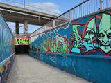 Graffiti v podchode Rondel