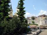 Farský kostol a Burianova veža