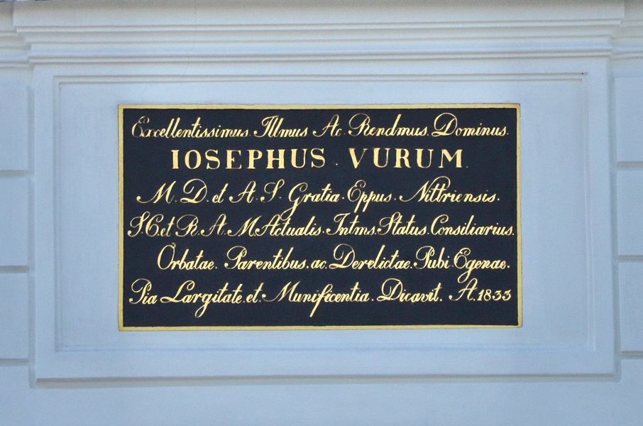 Pamätná tabuľa Jozefa Vuruma