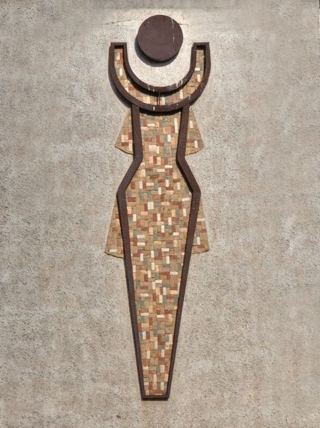 Mozaika na budove Modexu