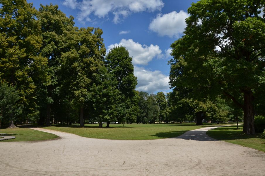 Budatínsky park v lete