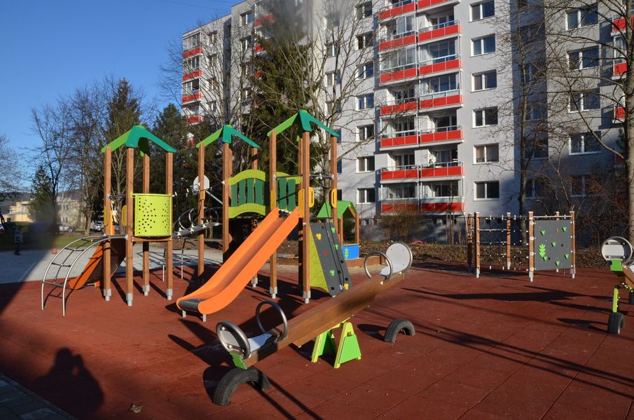 Detské ihrisko na Lenčovej ulici