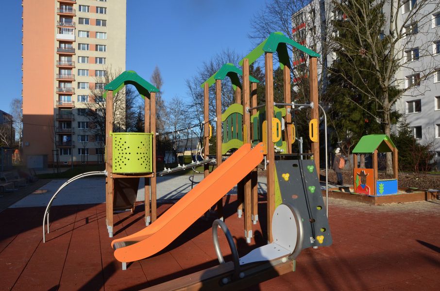 Detské ihrisko na Lenčovej ulici