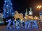 Vianočná výzdoba v Žiline