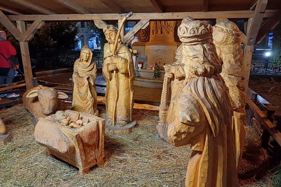 Vianočný betlehem v Žiline
