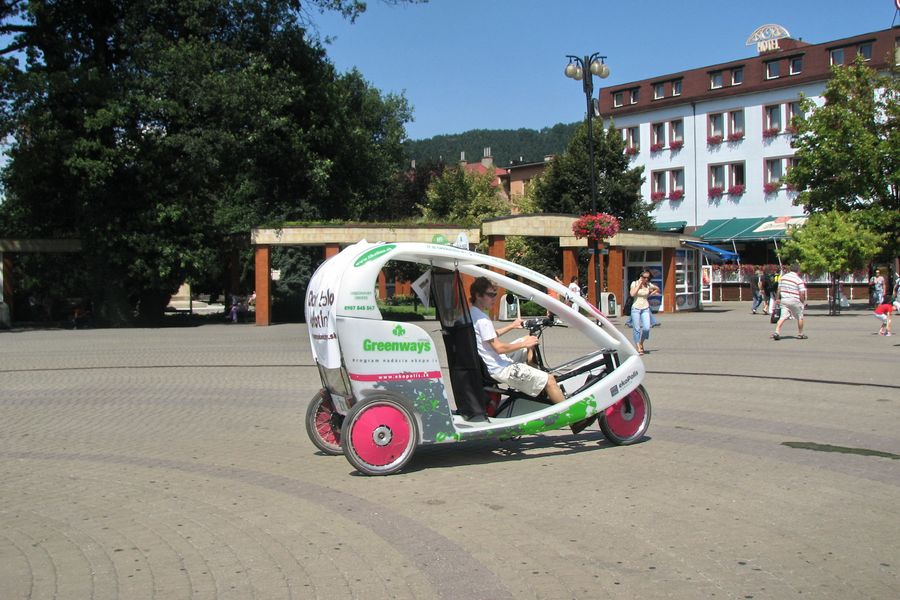 CYKLOTAXI – Žilinská rikša