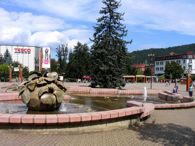 Spievajúca fontána 
