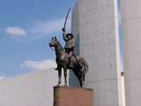 Jazdecká socha J. M. Hurbana