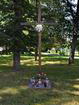 Drevený kríž v Parku Jabloňová