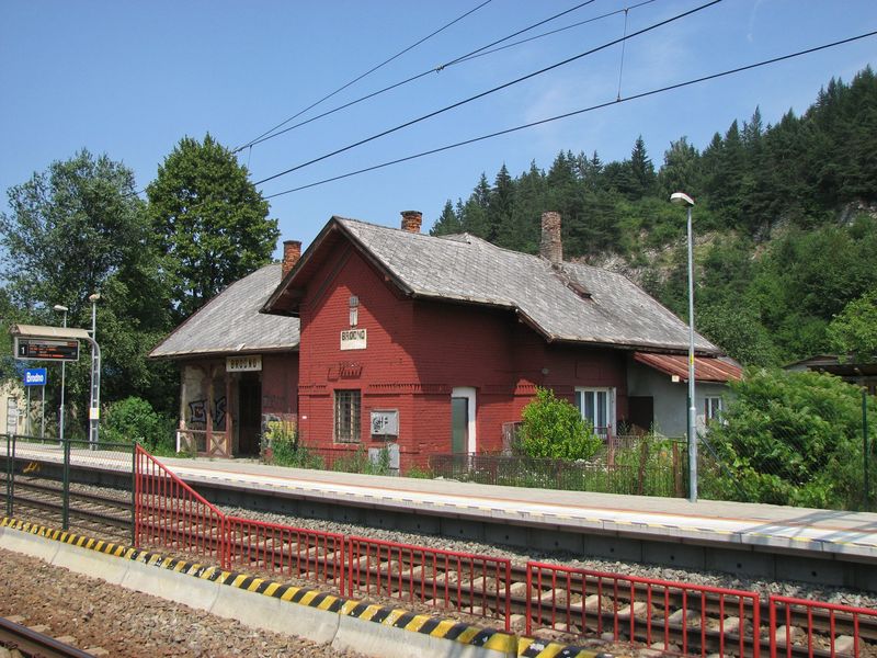 Železničná zastávka Brodno