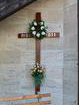 Kríž na kaplnke v Budatíne