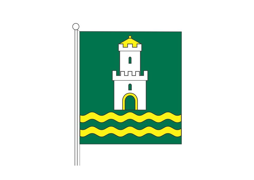 Heraldická vlajka Budatín
