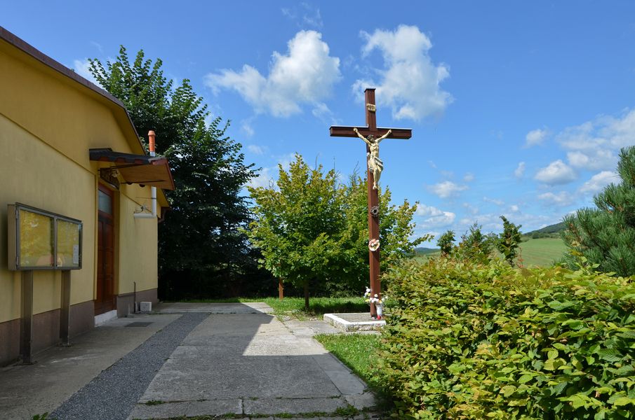 Drevený kríž na Hájiku