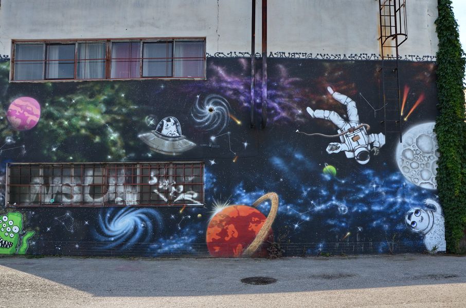 Street art na Solinkách