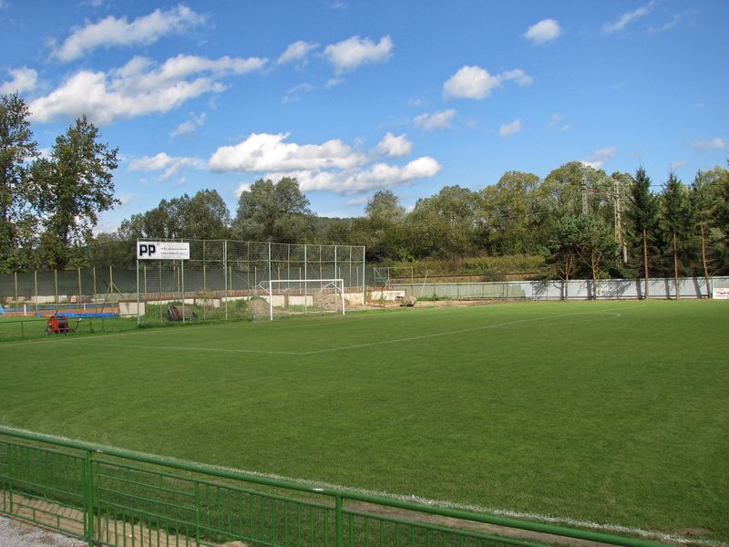Futbalové ihrisko v Strážove