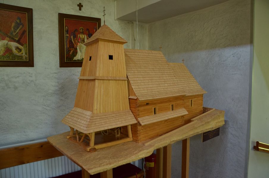 Maketa kostola v Trnovom