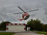 Vrtuľník Bell 429 v Žiline