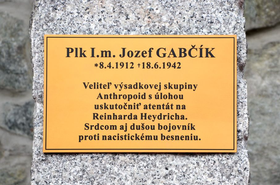 plk. in memoriam Jozef Gabčík  