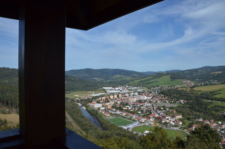 Pohľad na Krásno nad Kysucou