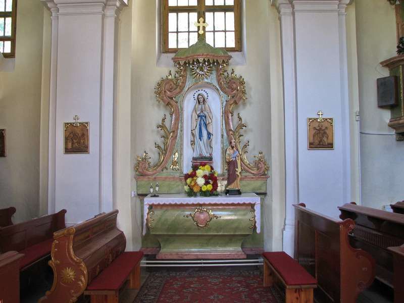 Oltár Panny Márie v Súľove