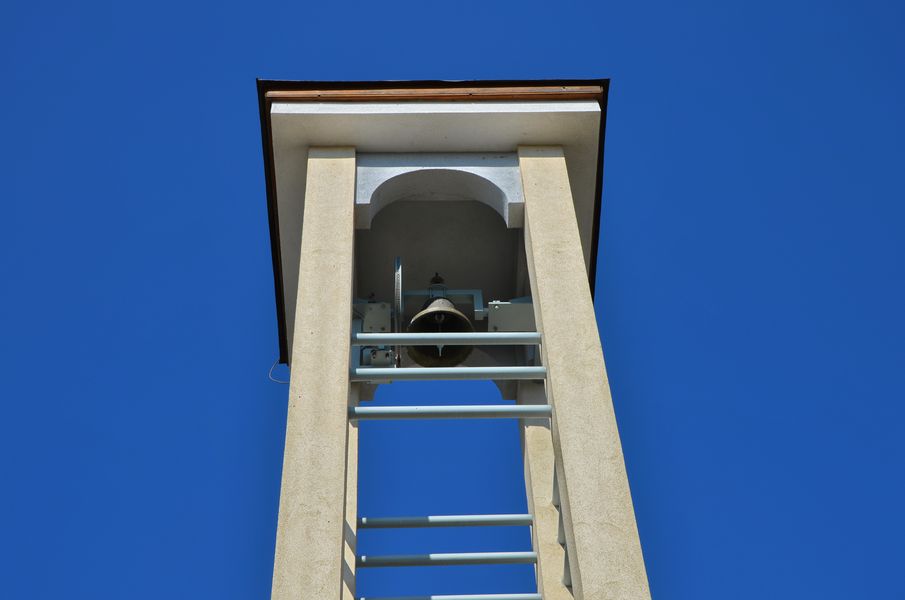 Nová zvonica v Podmaníne