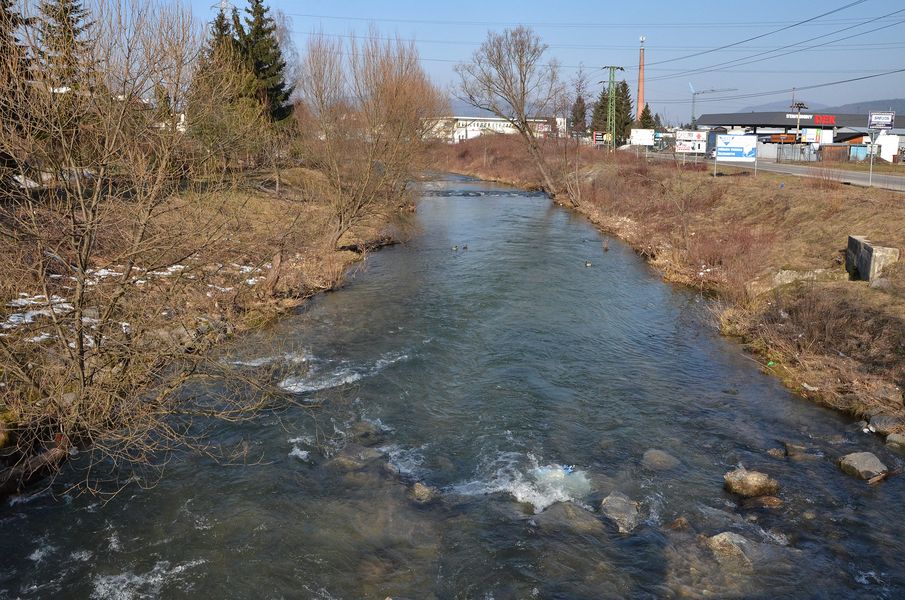 Rieka Rajčianka v Žiline
