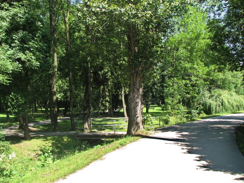 Potok Všivák v Parku Ľ. Štúra