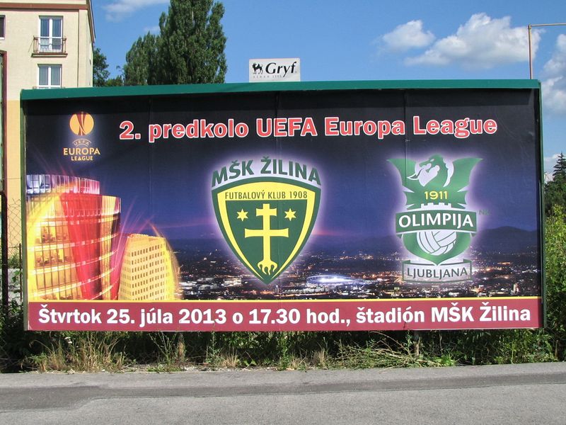 MŠK Žilina - NK Olimpija Ljubljana