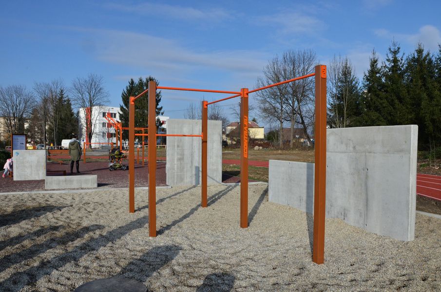Parkoutové ihrisko Bôrik