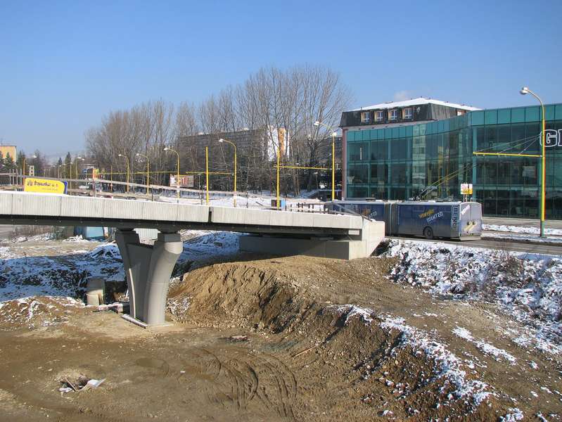 Mostné prepojenie pri Váhostave
