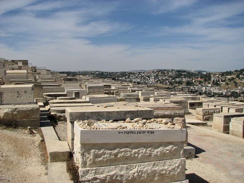  Olivová hora Židovský cintorín 