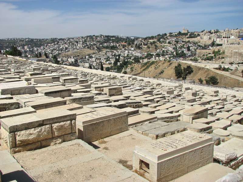 Olivová hora Židovský cintorín 