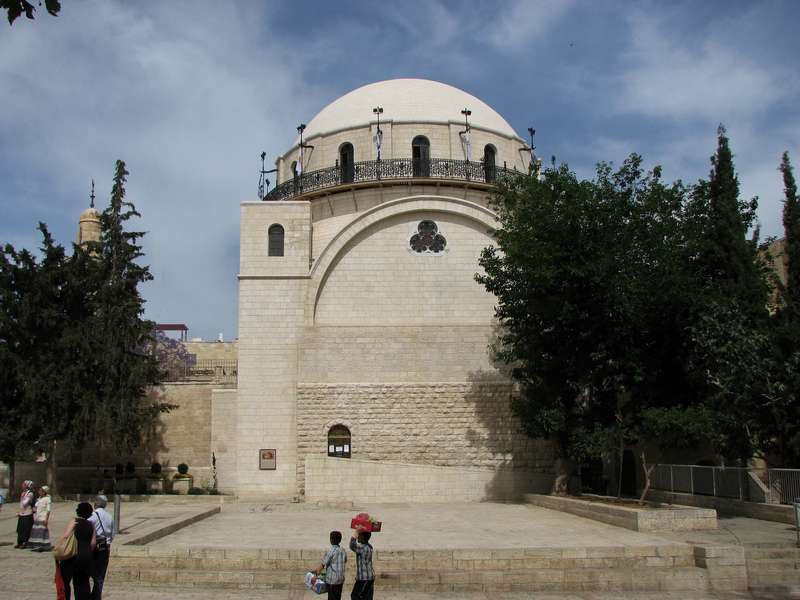  בית הכנסת החורבה * Synagóga Churva