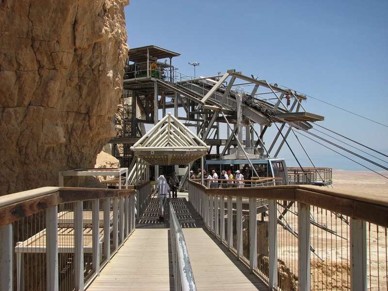  Masada Cable car