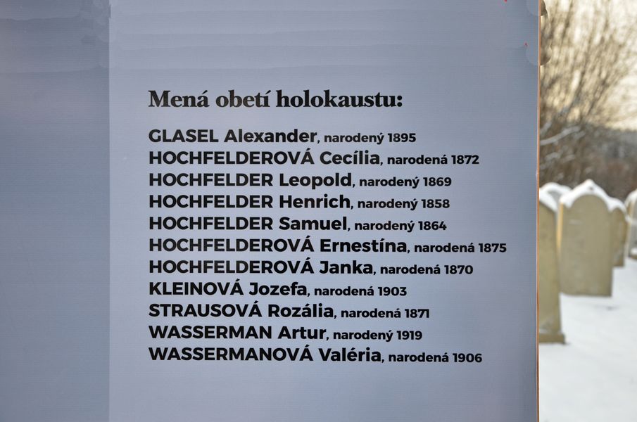 Mená obetí holokaustu