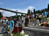 Pri hrobe Ondreja Čaneckého