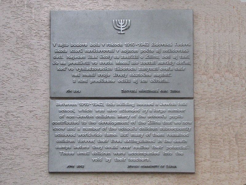 Židovská ľudová škola v Žiline